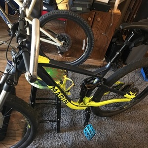 2019 Marin Bikes Rift zone 2 Silver, gray or bare metal and Yellow or Gold