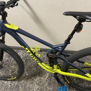 2019 Marin Bikes Rift zone 2 Silver, gray or bare metal and Yellow or Gold