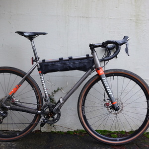 2016 Niner RLT 9 Steel Silver, gray or bare metal