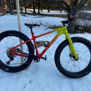 2021 Salsa Beargrease Orange