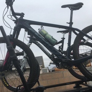 2017 Fuji SLM 27.5 2.1 Silver, gray or bare metal, Pink, and Blue