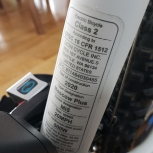 2021 NCM eBikes Moscow Plus White