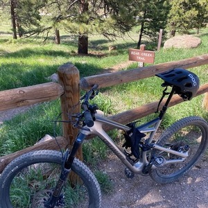 2015 Specialized FSR Silver, gray or bare metal