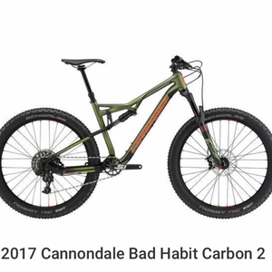 2017 Cannondale Bad Habit Carbon 2 Green