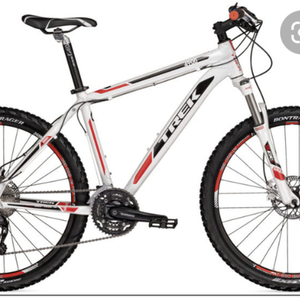 2012 Trek 4900 Disc White, Red, and Black
