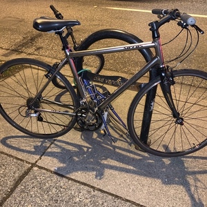 Specialized Sirrus Comp Silver, gray or bare metal