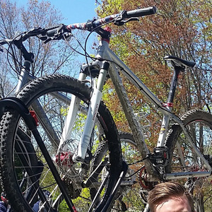 Niner Air 9 G2X Scandium Silver, gray or bare metal
