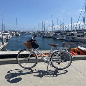 2020 Storybikes Story Electric step through bike White