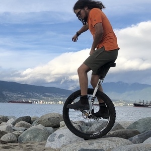 2016 QU-AX Twentyseven five+ unicycle White