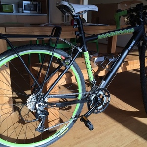 2009 Mongoose Croix Comp Black and Green