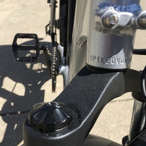 2021 Rad Power Bikes Radrunner Plus Silver, gray or bare metal