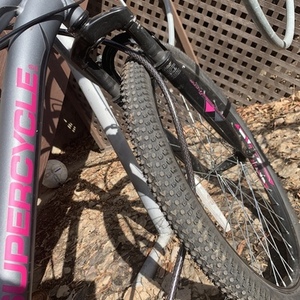 Surge Supercycle Canadaian tire high-tensile steel dual suspension frame Silver, gray or bare metal