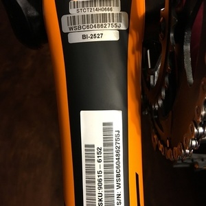 2016 Specialized Tarmac Orange