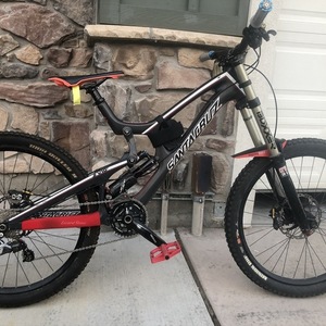 2012 Santa Cruz V10c Black and Red