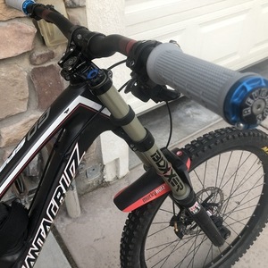 2012 Santa Cruz V10c Black and Red