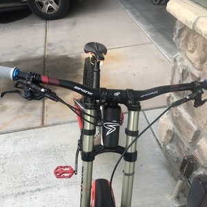 2012 Santa Cruz V10c Black and Red