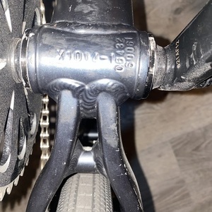 2008 Intense Podium 24” Pro Cru+ Silver, gray or bare metal and Black