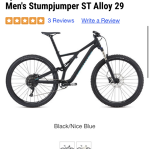 2021 Specialized Stump jumper alloy Black