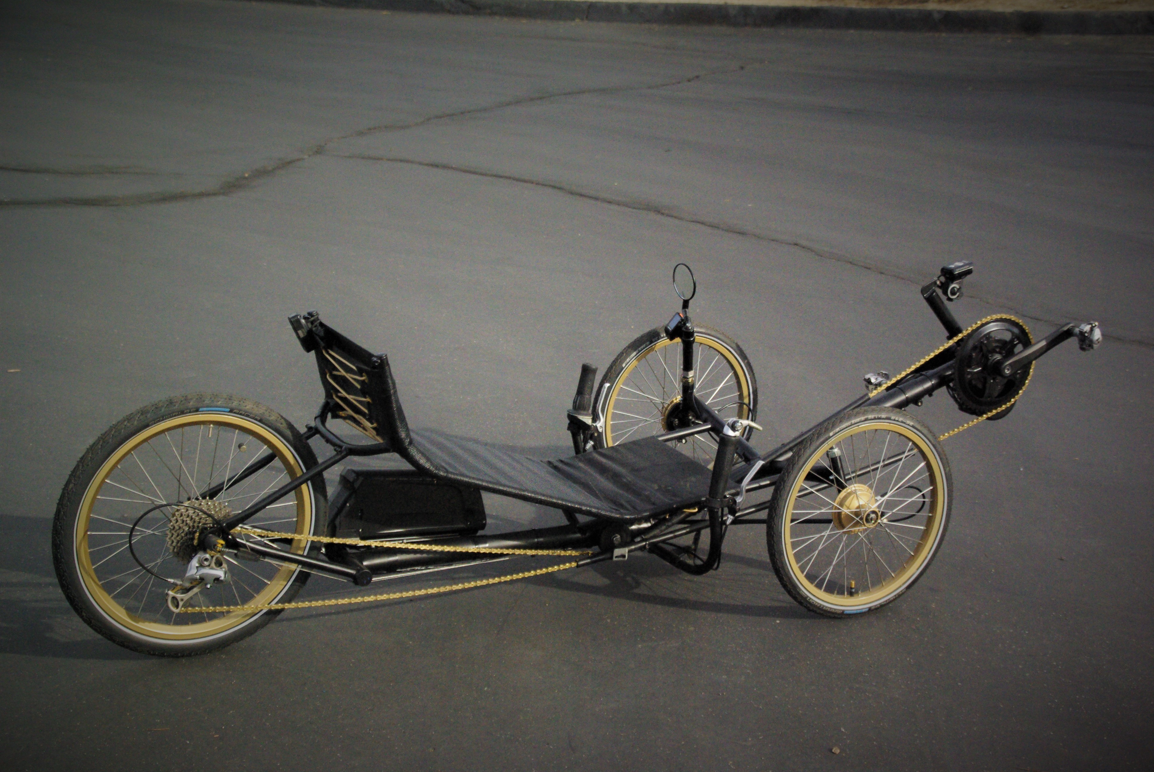 2002 Greenspeed GLR (Greenspeed Low Racer) recumbent tricycle