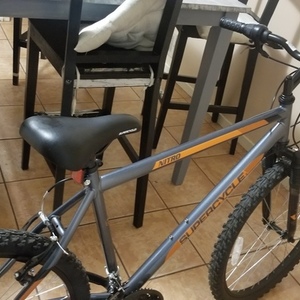 2021 Supercycle Nitro XT 19" High Tensile Steel Silver, gray or bare metal, Orange, and Black