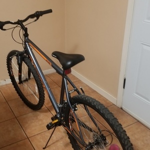 2021 Supercycle Nitro XT 19" High Tensile Steel Silver, gray or bare metal, Orange, and Black
