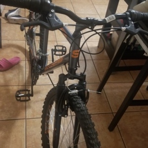 2021 Supercycle Nitro XT 19" High Tensile Steel Silver, gray or bare metal, Orange, and Black