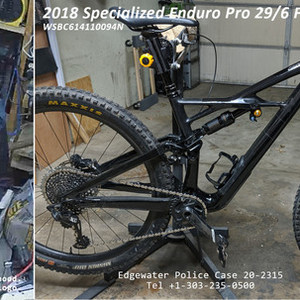 2018 Specialized Enduro Pro 29/6Fattie Black and Green