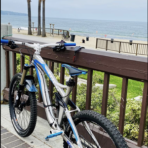 2011 Trek Scratch Air 8 Silver, gray or bare metal and Blue