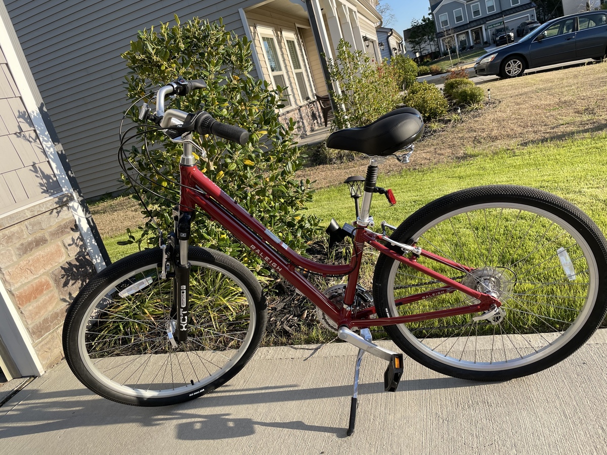 raleigh venture step through