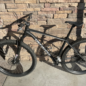 Specialized Rockhopper Black and White