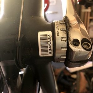 2006 Cannondale CAAD8 Silver, gray or bare metal and Black