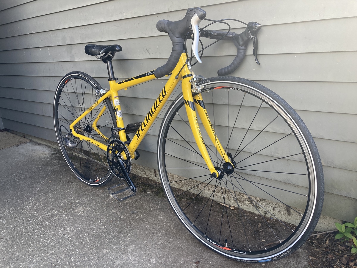 2015 Specialized Allez Junior Yellow & Black