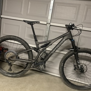2021 Specialized Stumpjumper Silver, gray or bare metal