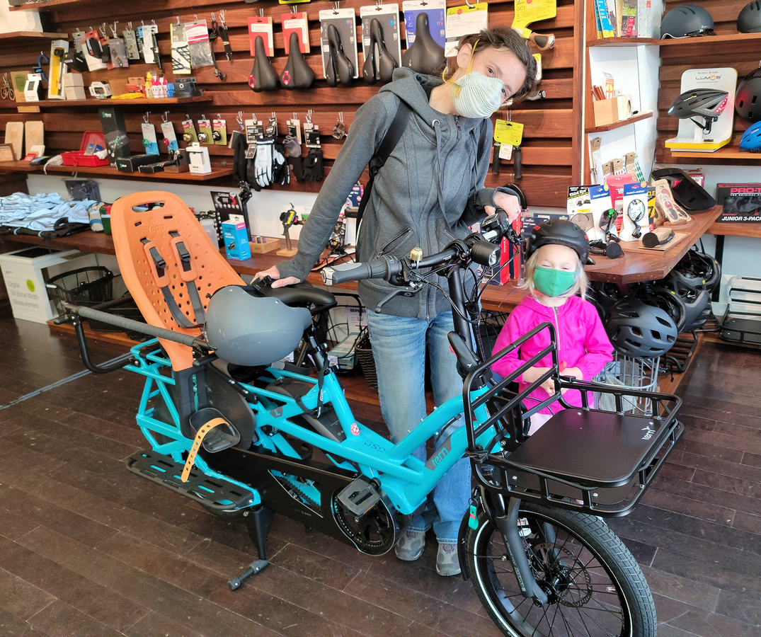 2021 Tern GSD S00 LX MY21 cargo bike (rear storage)