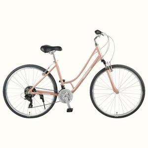 2021 Retrospec Barron Hybrid Step-Thru 21s Pink