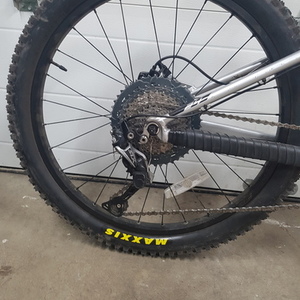 2020 Vitus Nucleus 24 Silver, gray or bare metal