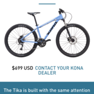 2019 Kona Tika Blue