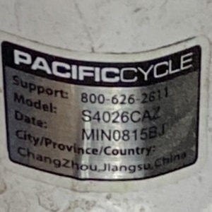2021 Schwinn S4026CAZ White