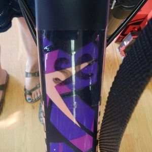 2015 Giant Tempt 1 Purple and Stickers tape or other cover-up