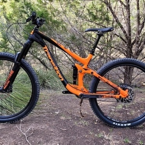 2018 Transition Bikes Scout Orange and Black