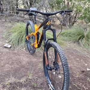 2018 Transition Bikes Scout Orange and Black