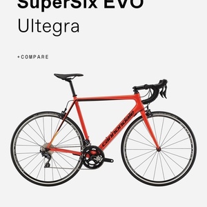 2019 Cannondale Ultegra 56,19 supersix Red
