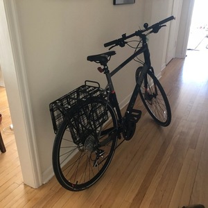 2020 Marin Bikes Fairfax 2 Black and Silver, gray or bare metal