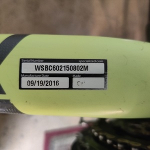 2016 Specialized Step through Yellow or Gold