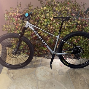 2021 Marin Bikes San Quentin 1 Silver, gray or bare metal