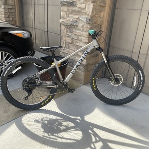2021 Marin Bikes San Quentin 1 Silver, gray or bare metal