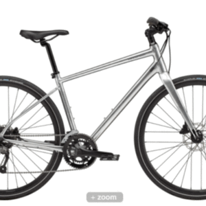 2021 Cannondale Quick 3 C31301M Silver, gray or bare metal