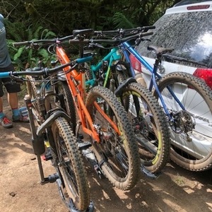 2016 Santa Cruz Nomad Teal and Green