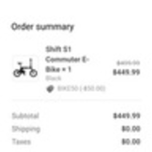 GoTrax SHIFT S1 COMMUTER E-BIKE personal mobility device (electric scooter, skateboard, unicycle,...