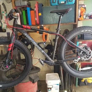 2019 Northrock Fatbike Black